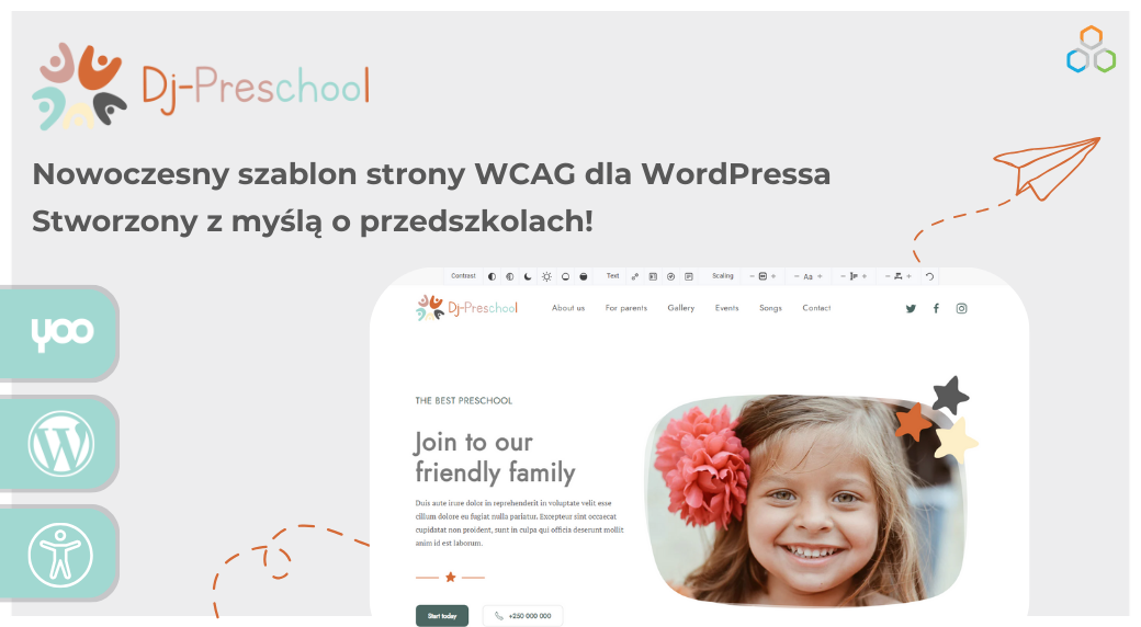 DJ-PreSchool - rozwiązanie quickstart WCAG w wersji dla WordPress!