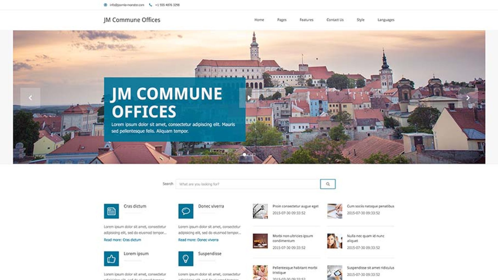 JM Commune Offices - darmowy szablon Joomla